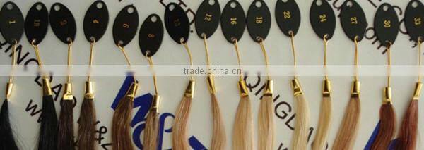 blond micro bead hair extensions