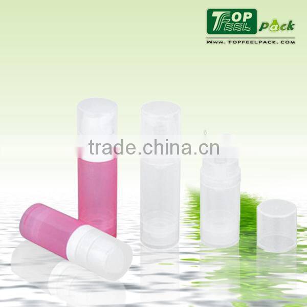 New design airless mini pp bottle 10ml 15ml