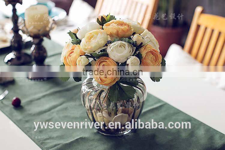 Small boutique selling Korean tea camellia mei flower simulation The bride holding flowers Flower wholesale wedding simulation