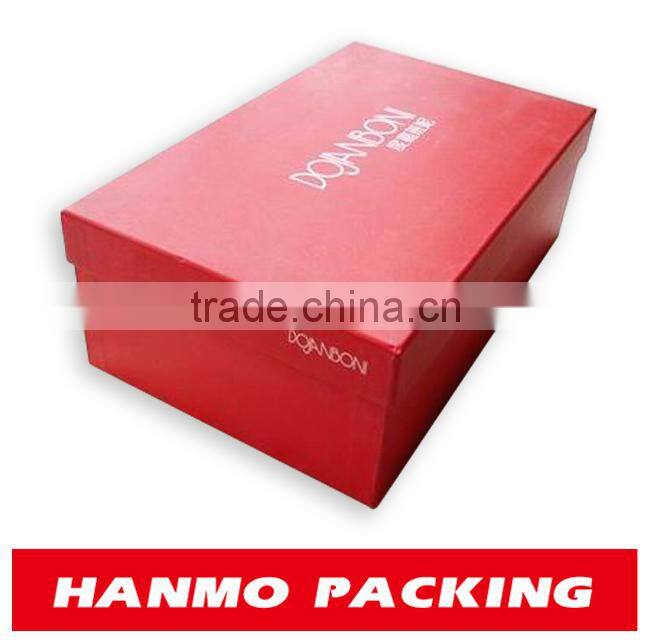 custom made&printed paper shoes box wholesale factory price