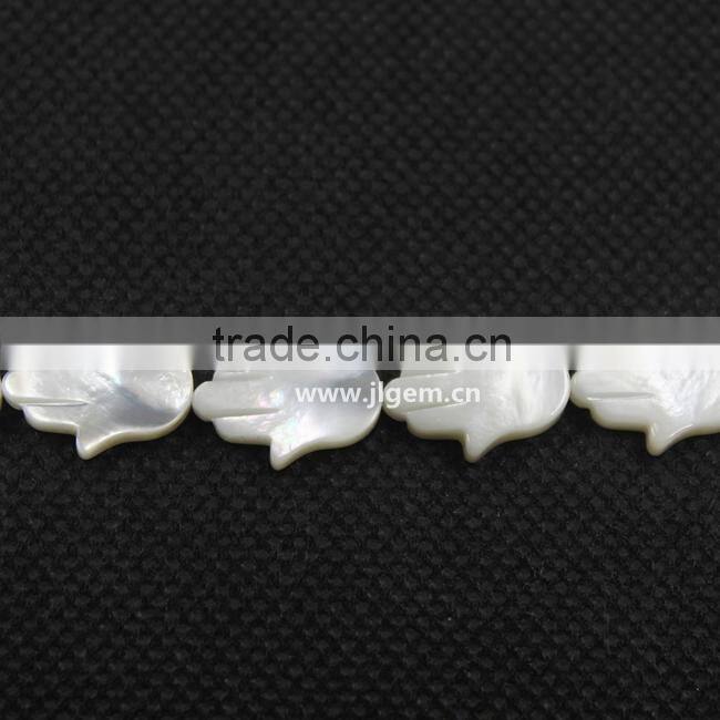 Australia White Mother of Pearl Hamsa Shape Stone With Wholesale Fashion Jewelry