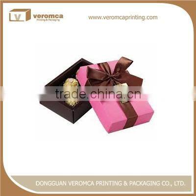 Veromca printing brand paper watch boxes brown paper box