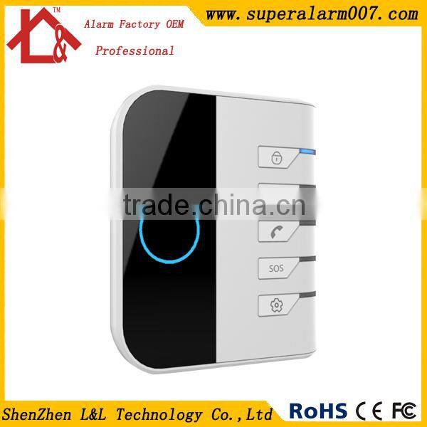 WIFI Wireless GSM Burglar Alarm System Work with Wireless RFID Keypad and IP Camera L&L-X8