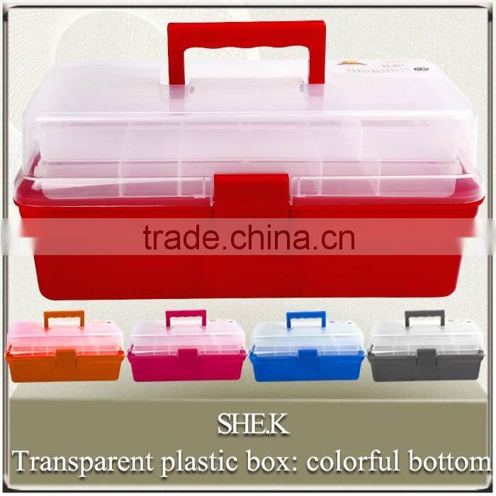 Hot sale transparent clear plastic box
