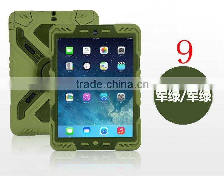 Hot Selling PEPKOO Brand Waterproof Shockproof Silicon TPE Protective Case For iPad Air 5/6 TB-0019