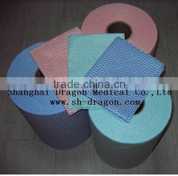 PP nonwoven fabric, spunlace nonwoven fabric