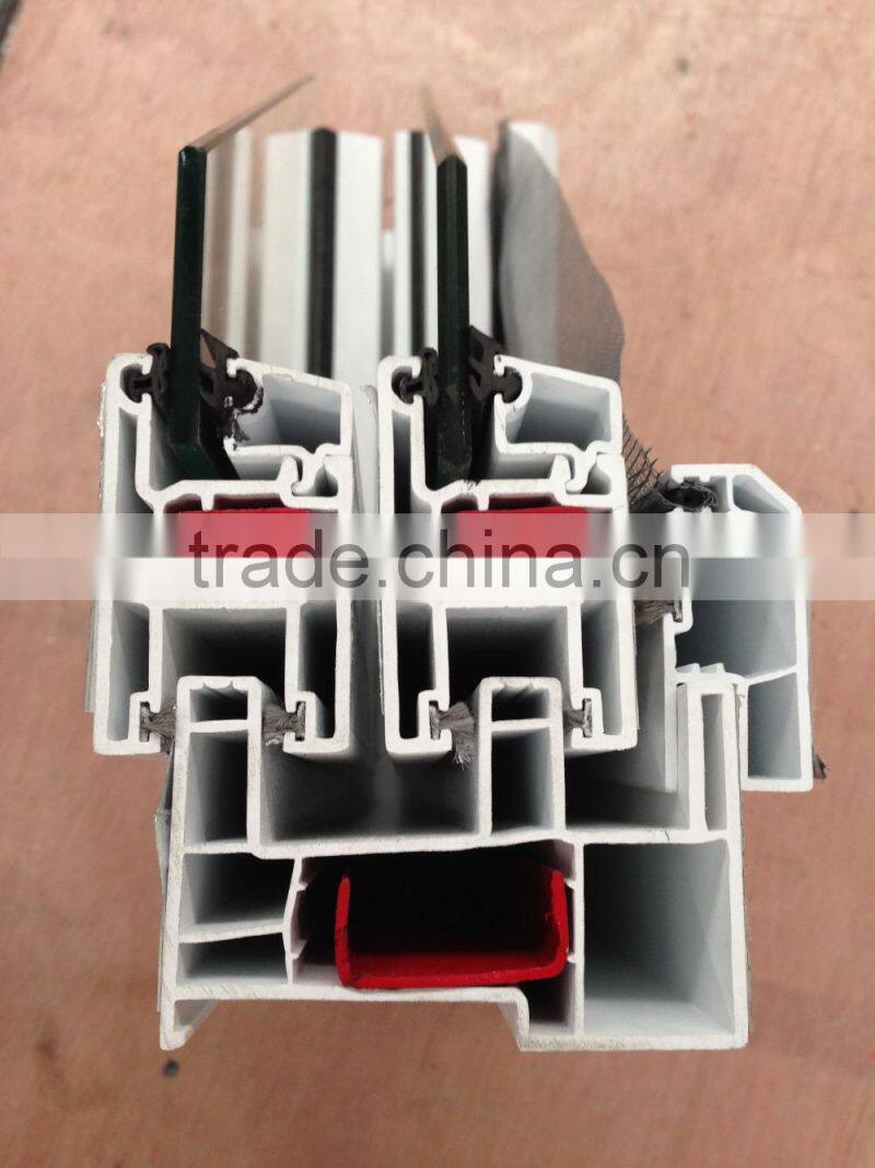 Customized upvc door and window lamination pvc door