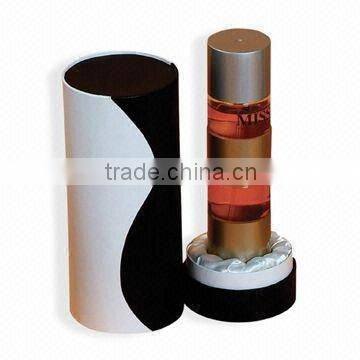 Fancy round paper wine box