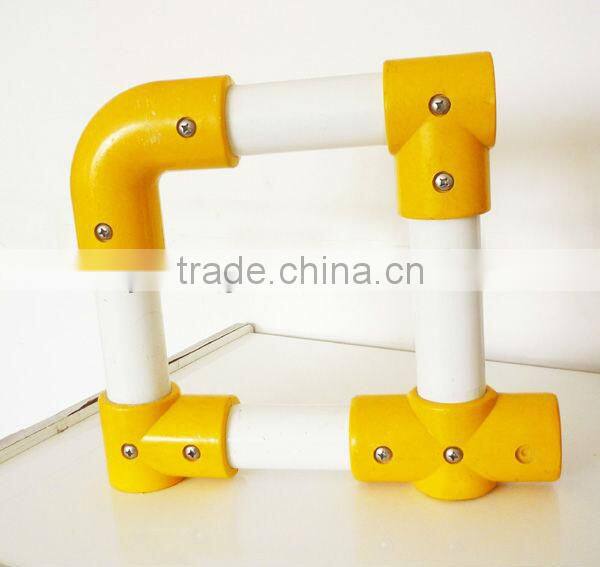 FRP guardrail post/frp square post/fiberglass round post