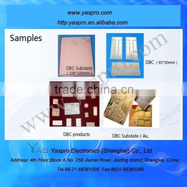 Aln Circuit Board(Thin Film Dpc/Dbc Substrate)Ceramic Pcb
