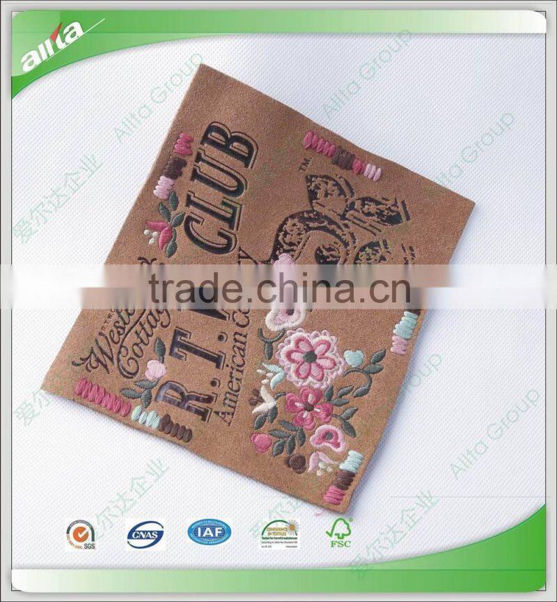 Direct Factory 3d soccer embroidery patch custom