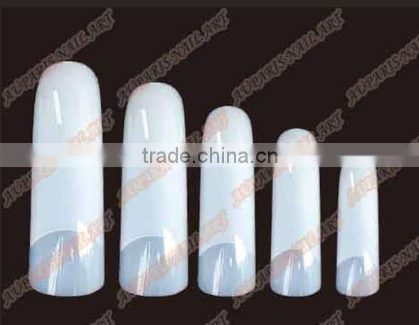 Nail Tips Natural French Acrylic Artificial False Nails+wholesale