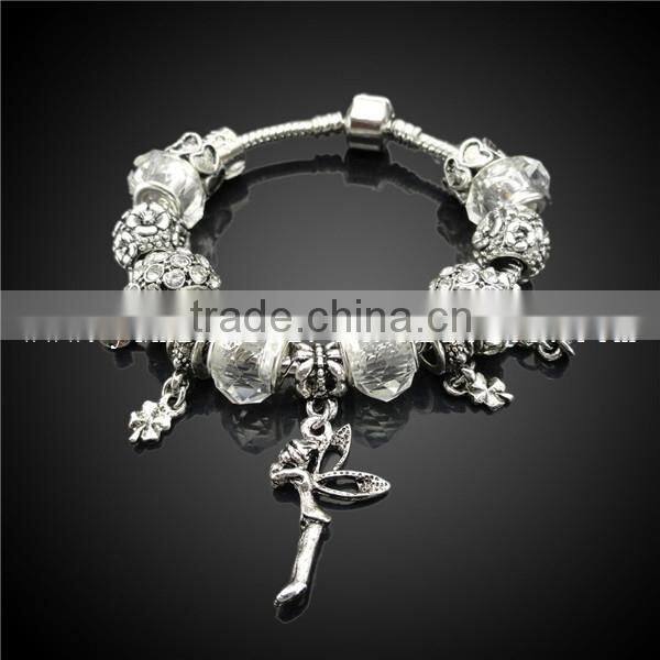 charm power silicone bracelet for cancer
