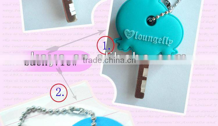 Custom double-sided 3d plastic smart key covers