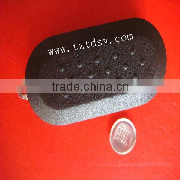 Tongda Top key for fiat modified flip remote key shell .3 button flip key , key shell .