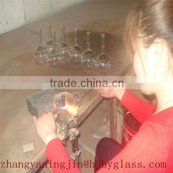 2014 graceful design transparent oil and vinegar bottle