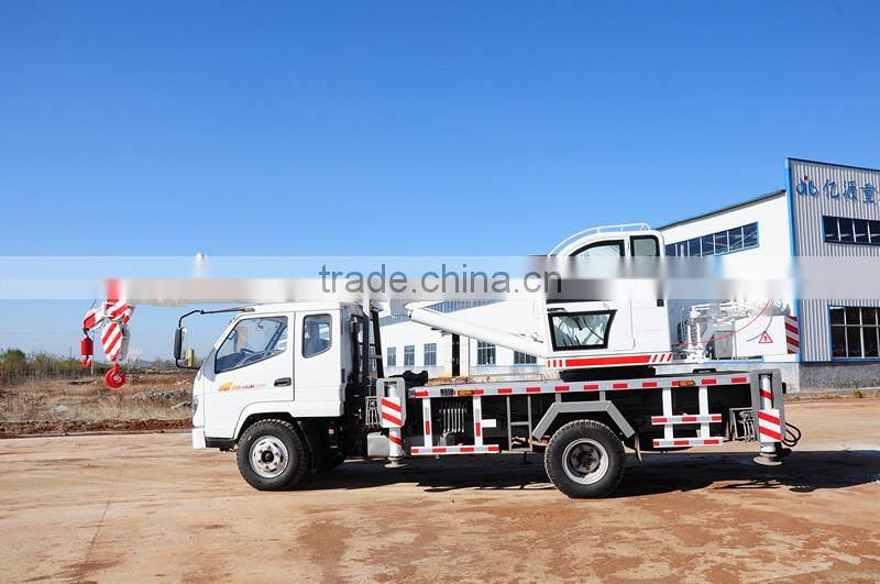 HOt sale for 8 ton truck cranes from China famous factory