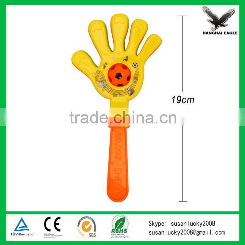 Cusomized Promotional Plastic Cheering Hand Clapper (directly from factory)