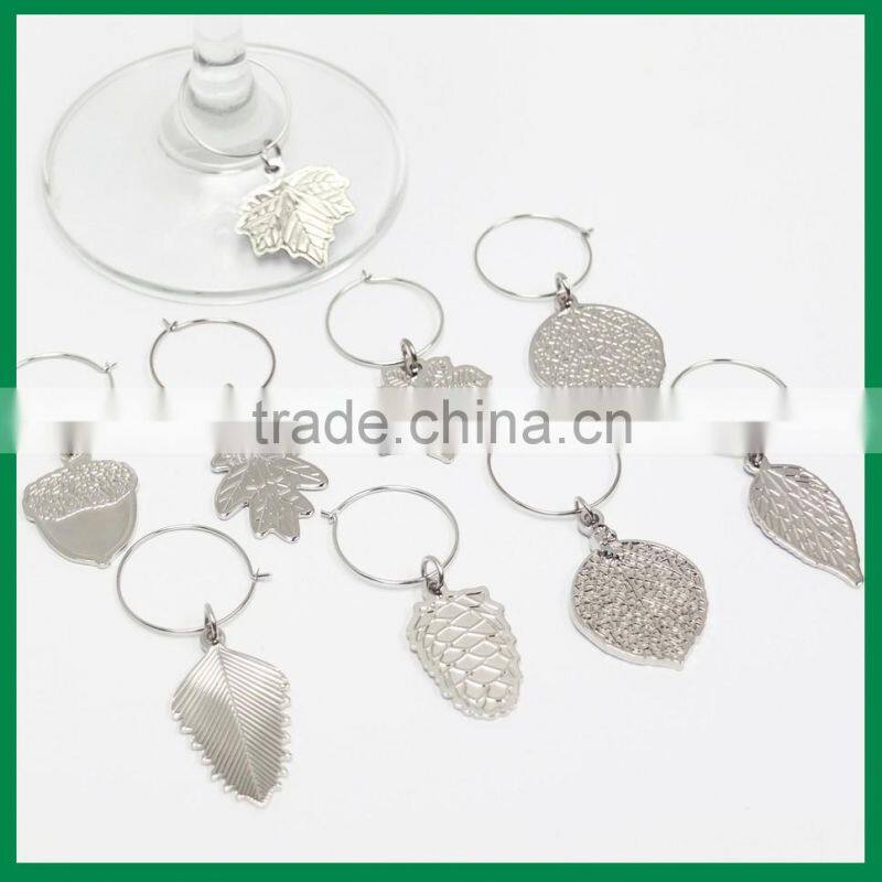 Plant Design Wine Charm Set
