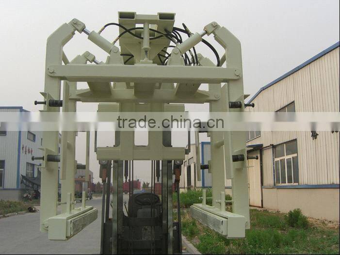 block clamp with side shifting and non side shifting for electric forklift