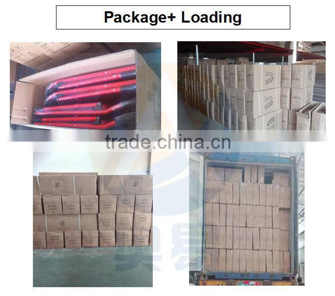 Steady 2 step metal ladder with handrail AY-T002 EN131 approved