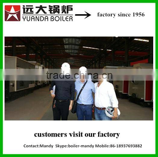 2 ton 4 ton coal fired low pollution hot water boiler