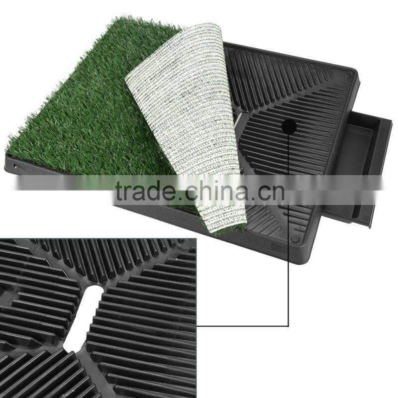 Homdox Pet Park Indoor Potty Dog Grass Mat Training Pad Pet Potty OS004602