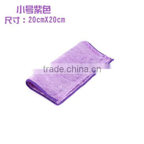 Wholesale natural environmental protection non-stick oil wood fiber towel wool magic sponge cloth wash bowl dish rags
