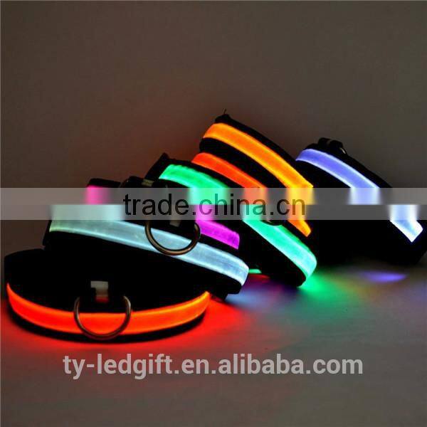 dog collar wholesale cheap cost led dog collar