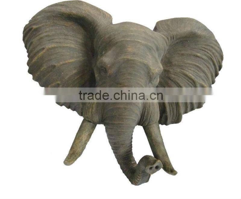 Elephant resin statues polyresin figurine animal decoration