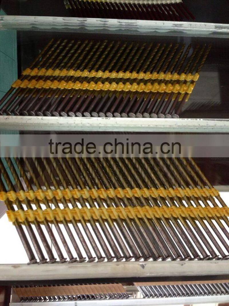 Hot sale 21-degree Plastic strip nails