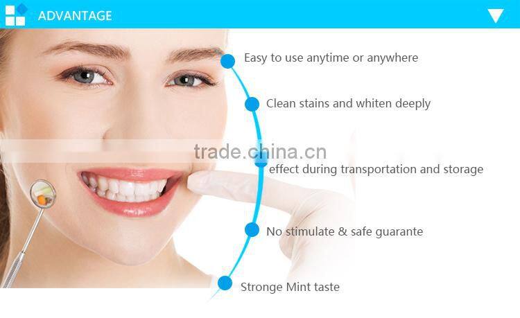 High effect Home use Teeth whitening strips