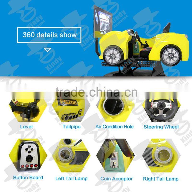 Summer discount game machine 5d simulator racing car driving simulator