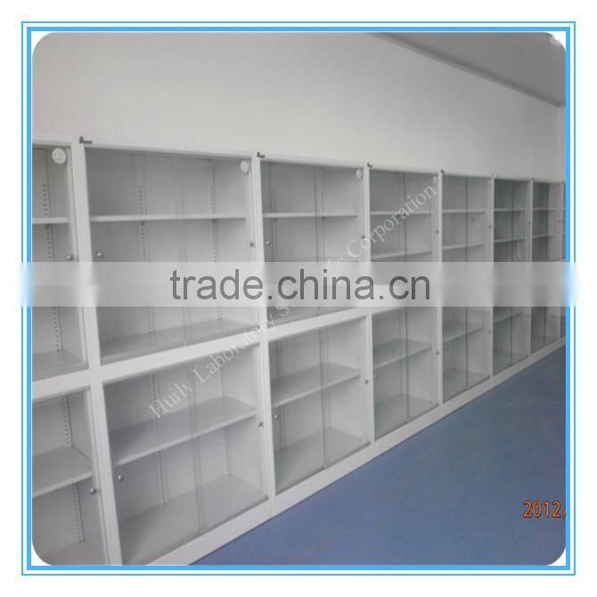 Hospital reliable quality double sliding door drug storage cabinet