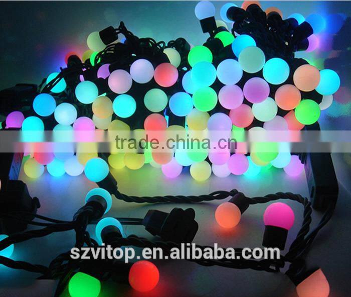 Led Christmas Light Ball 5 Meter 20LED US EU Plug 110V/220V Big Ball High Bright Party Decoration