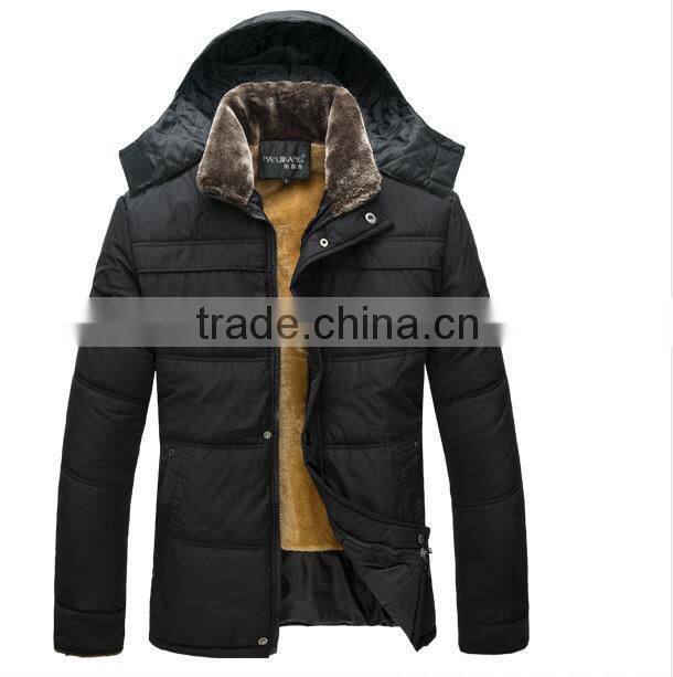 luxury thicken men down coat for winter