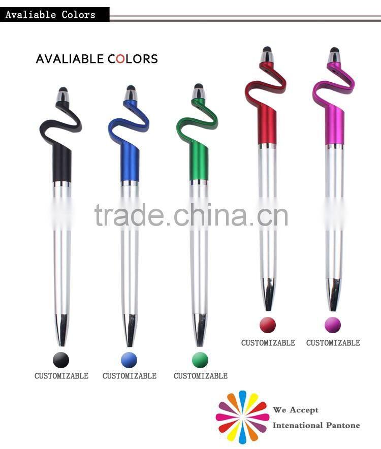 Wholesale promotional ballpoint customized advertising logo touch pen new design ball pen