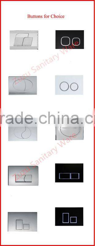 Concealed toilet cistern flush mechanism water tank systems for western wall toilet CH-3