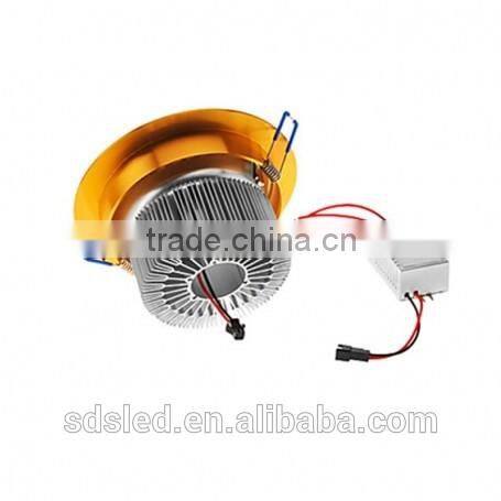 LED downlight 9W dimmable led down light Warm White high power led downlight