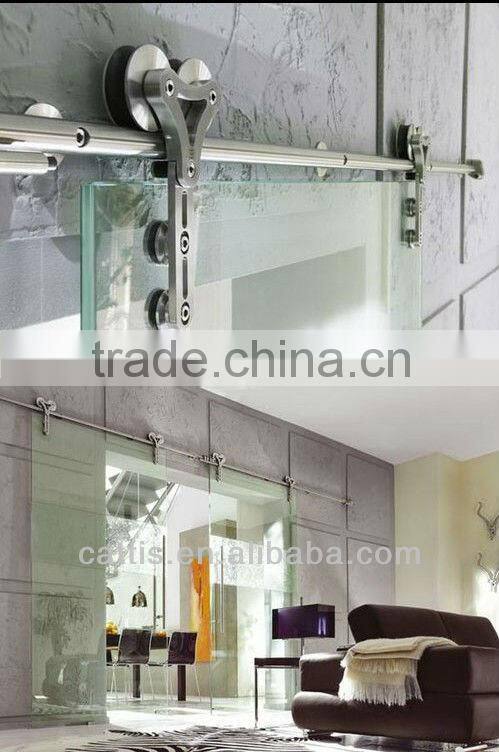 3-19mm sliding door with clear frosted glass CTK-10