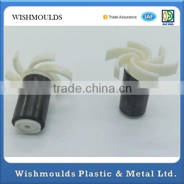 Soft Rubber, Hard Plastic Injection Overmolding Process of injection molding