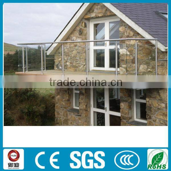 modern balcony glass handrail price