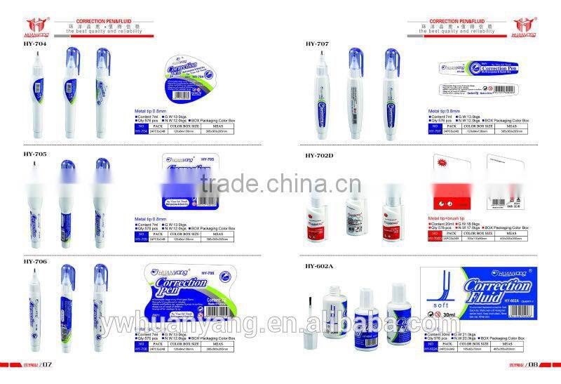 direct manufacturer correction pen