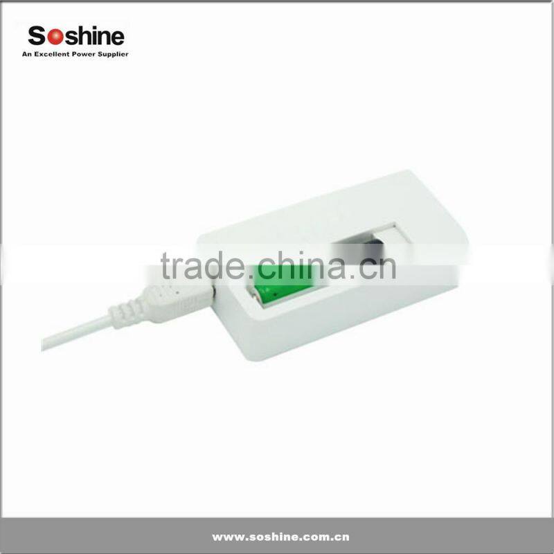 1pcs Li-FePO4 14500 10440 (3.2V) /Ni-MH AA AAA (1.2V) Intelligent Charger by Soshine