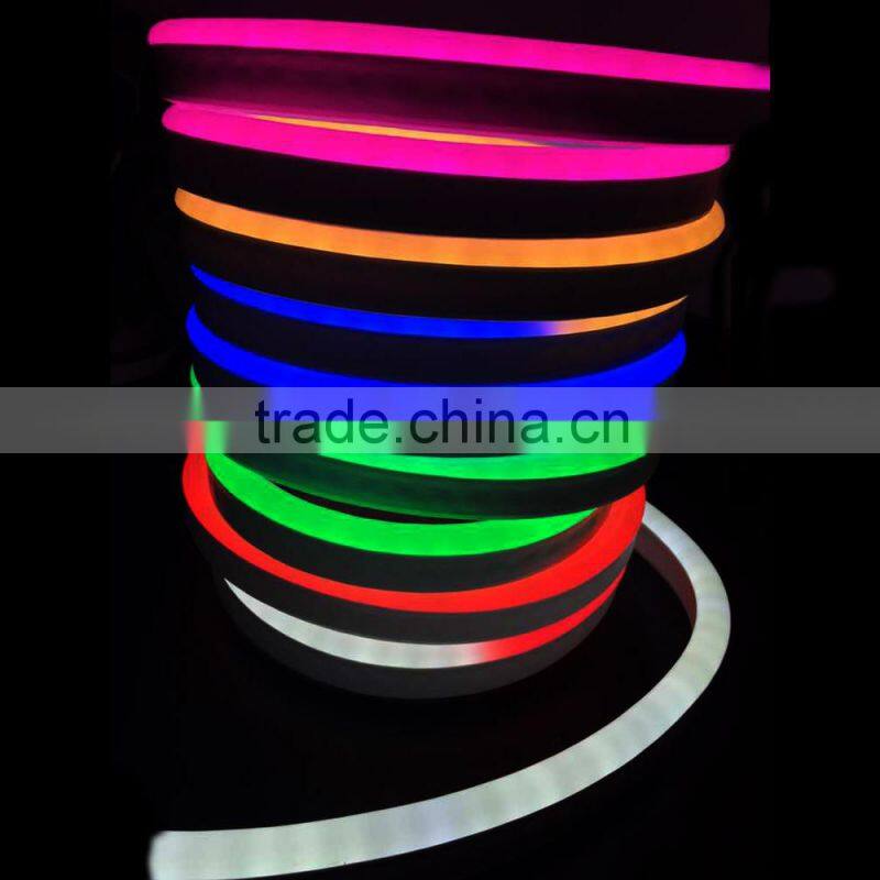 7 Color Chasing 24V Led Pixel Neon Flex Meteor Shower Light For Outdoor Decoration