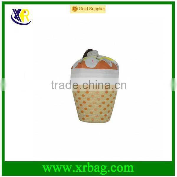 New Design Icecream Foldable Grocery Tote Shopping Bag With Logo