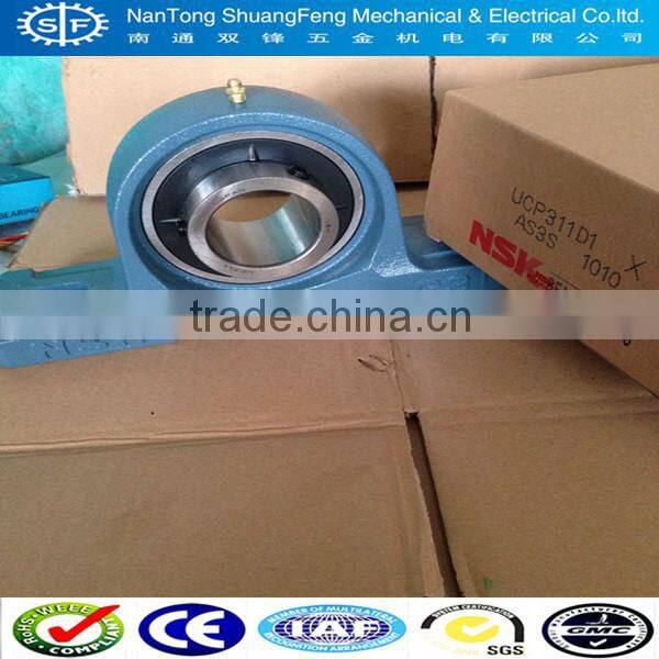 all types of bearings NSK UCP311 insert bearings and pillow block bearing