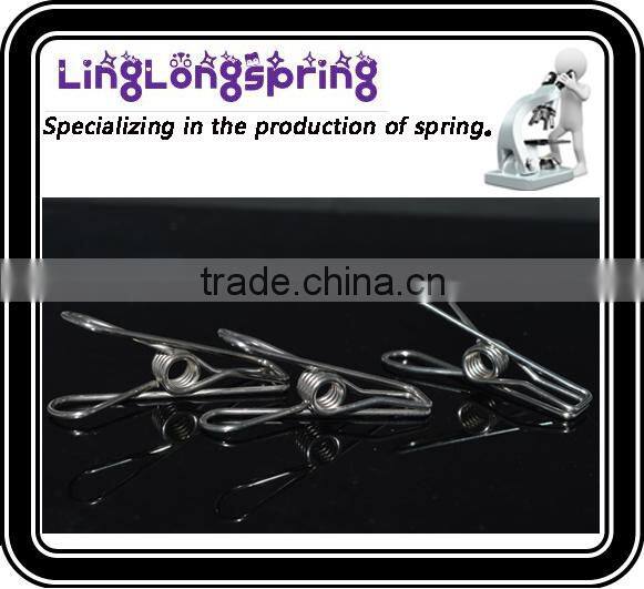 304 stainless steel metal torsion spring clip