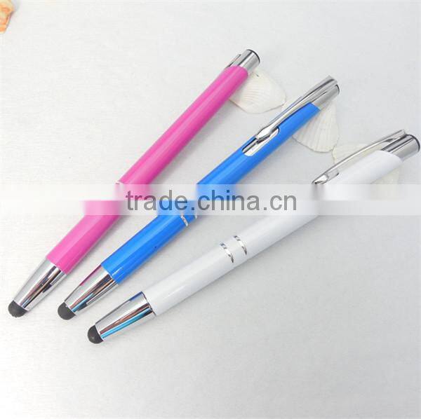 Popular Competitive Price Aluminum Pen With Stylus On Sale