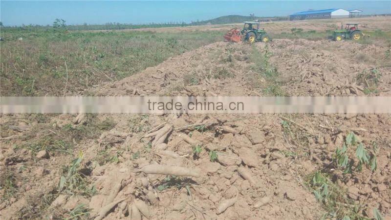 walking mini harvester for tapioca/2 row cassava combine harvester for sale